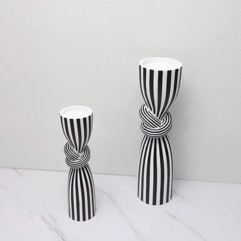 Cellara Striped Candle Holder
