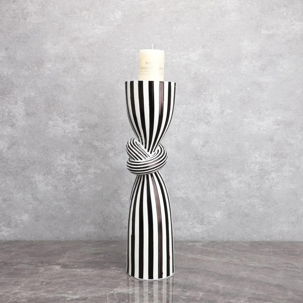 Cellara Striped Candle Holder