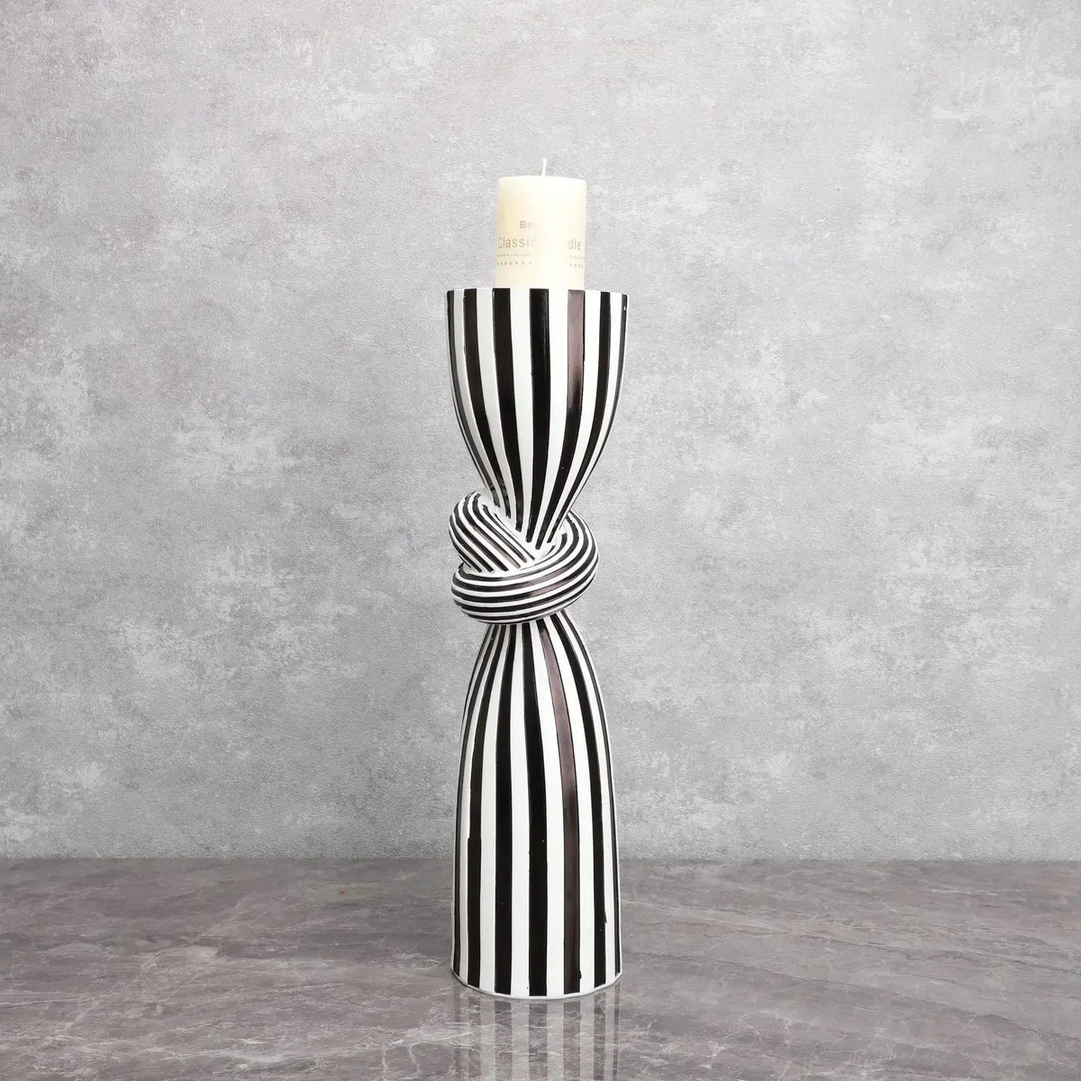 Cellara Striped Candle Holder
