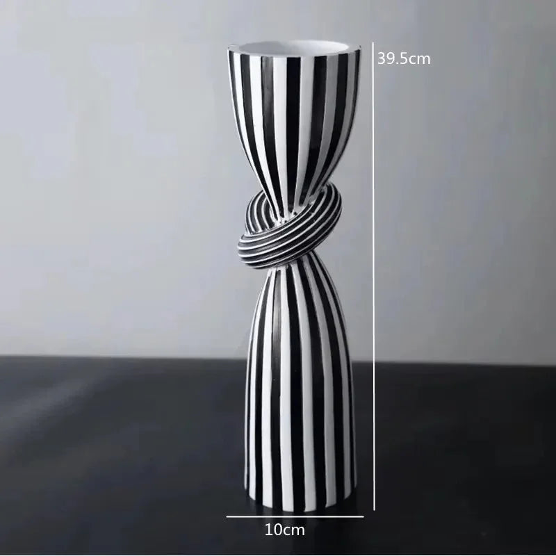 Cellara Striped Candle Holder