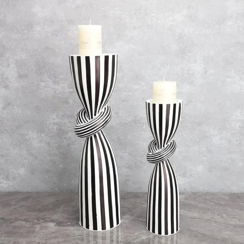 Cellara Striped Candle Holder