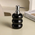 Ceramic Pump Dispenser for Soap, Lotion or Sanitizer, Bathroom or Kitchen