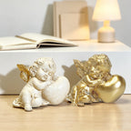 Charming Angel Figure with Heart Motif | Thrascher