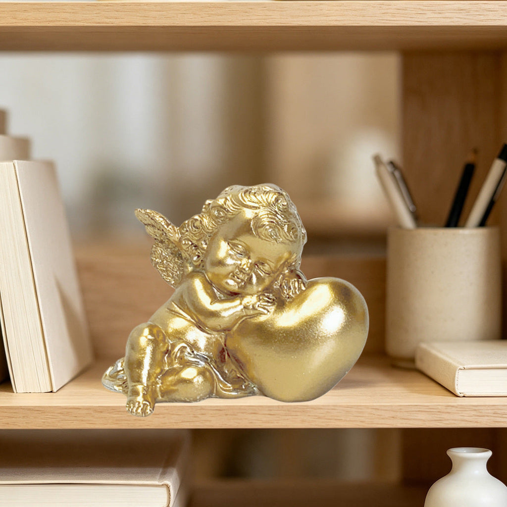 Charming Angel Figure with Heart Motif | Thrascher