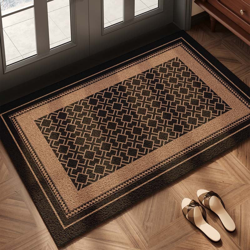 Checkerboard Pattern Welcome Mat | Thrascher