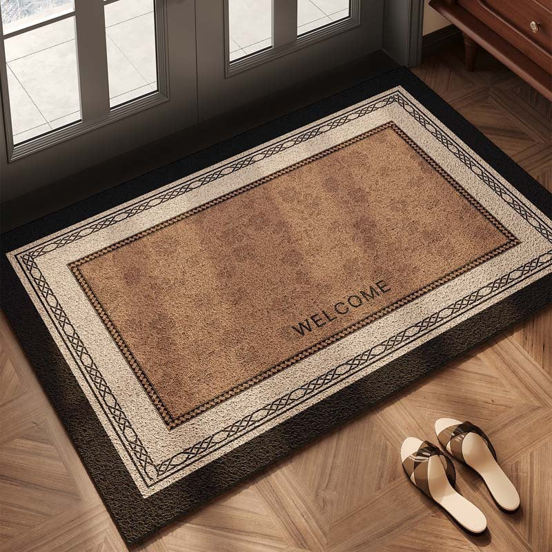 Checkerboard Pattern Welcome Mat | Thrascher