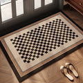 Checkerboard Pattern Welcome Mat | Thrascher