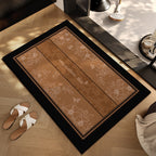 Checkerboard Patterned Entryway Mat | Thrascher