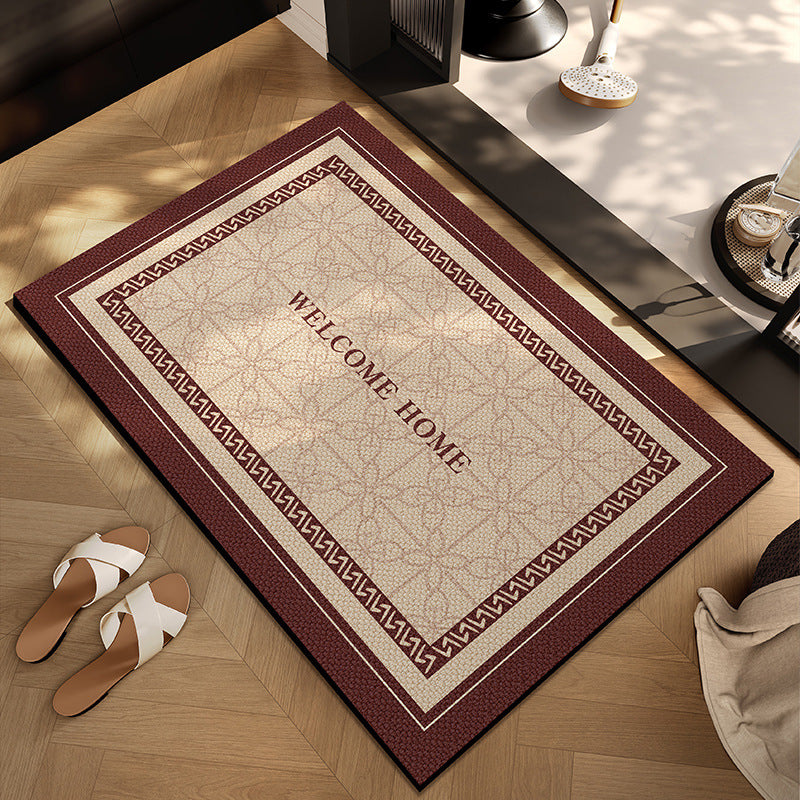 Checkerboard Patterned Entryway Mat | Thrascher