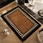 Checkerboard Patterned Entryway Mat | Thrascher