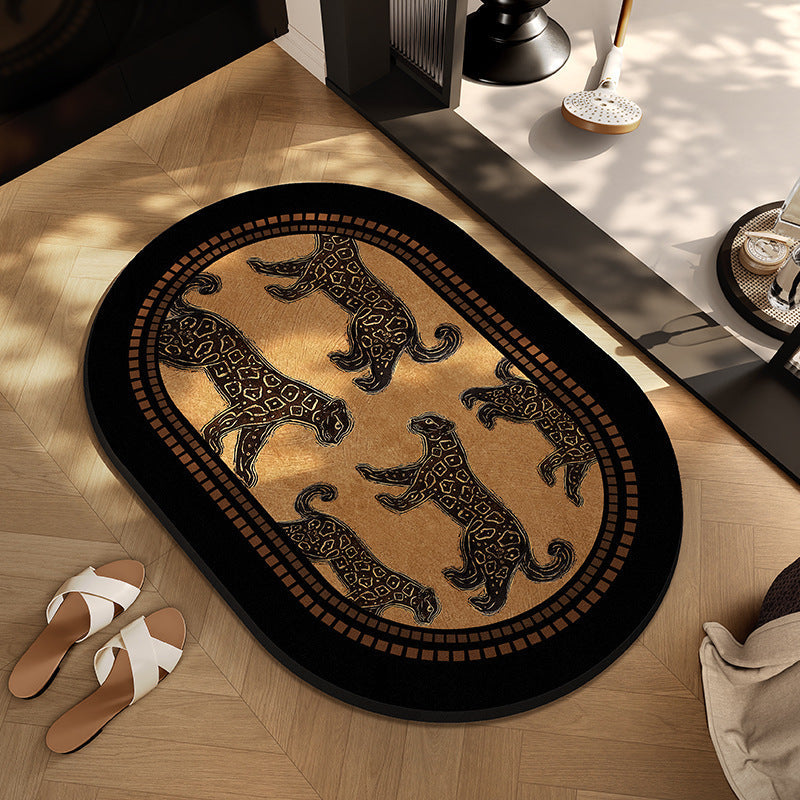 Checkerboard Patterned Entryway Mat | Thrascher