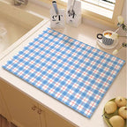 Checkered Kitchen Mat | Thrascher