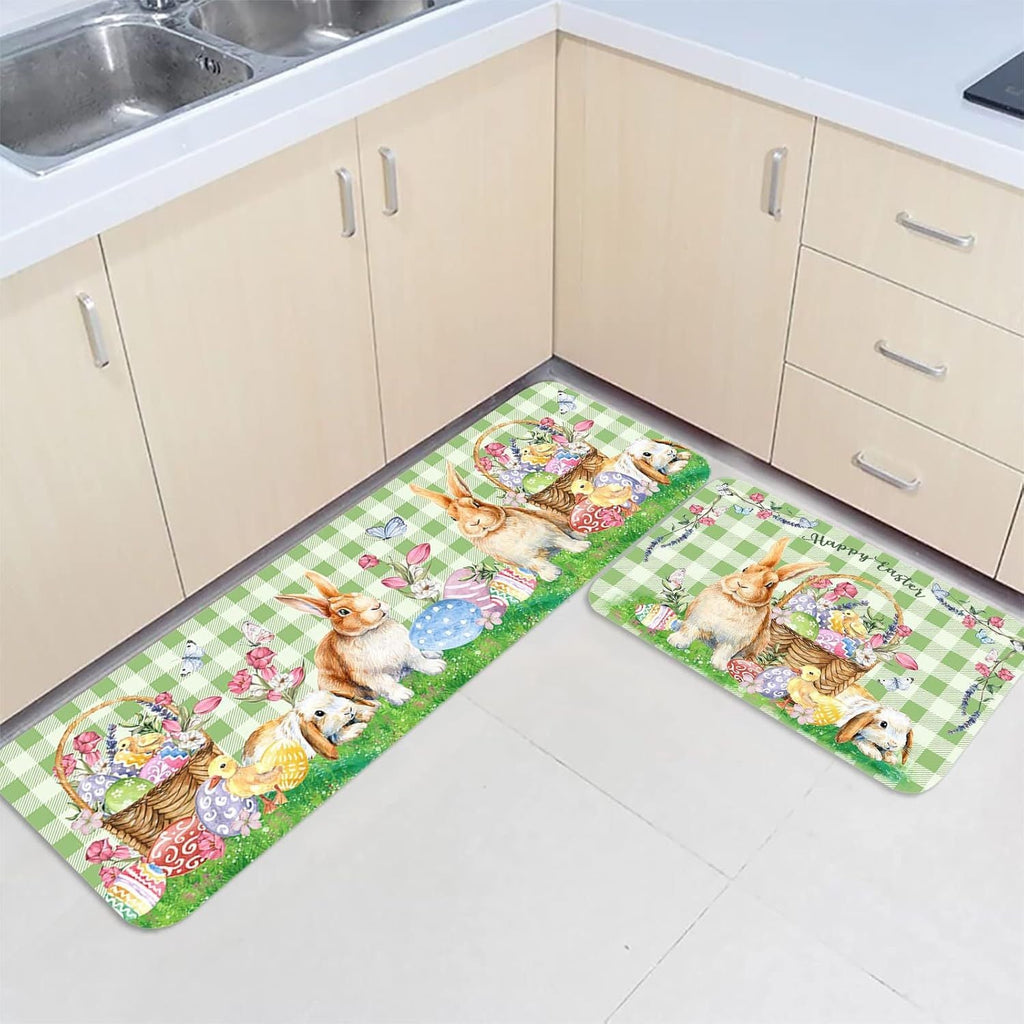 Children's Easter-Themed Kitchen Floor Mat | Thrascher