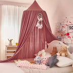 Children’s Microfiber Canopy Reading Nook Tent, 25.5 in Diameter, view 2