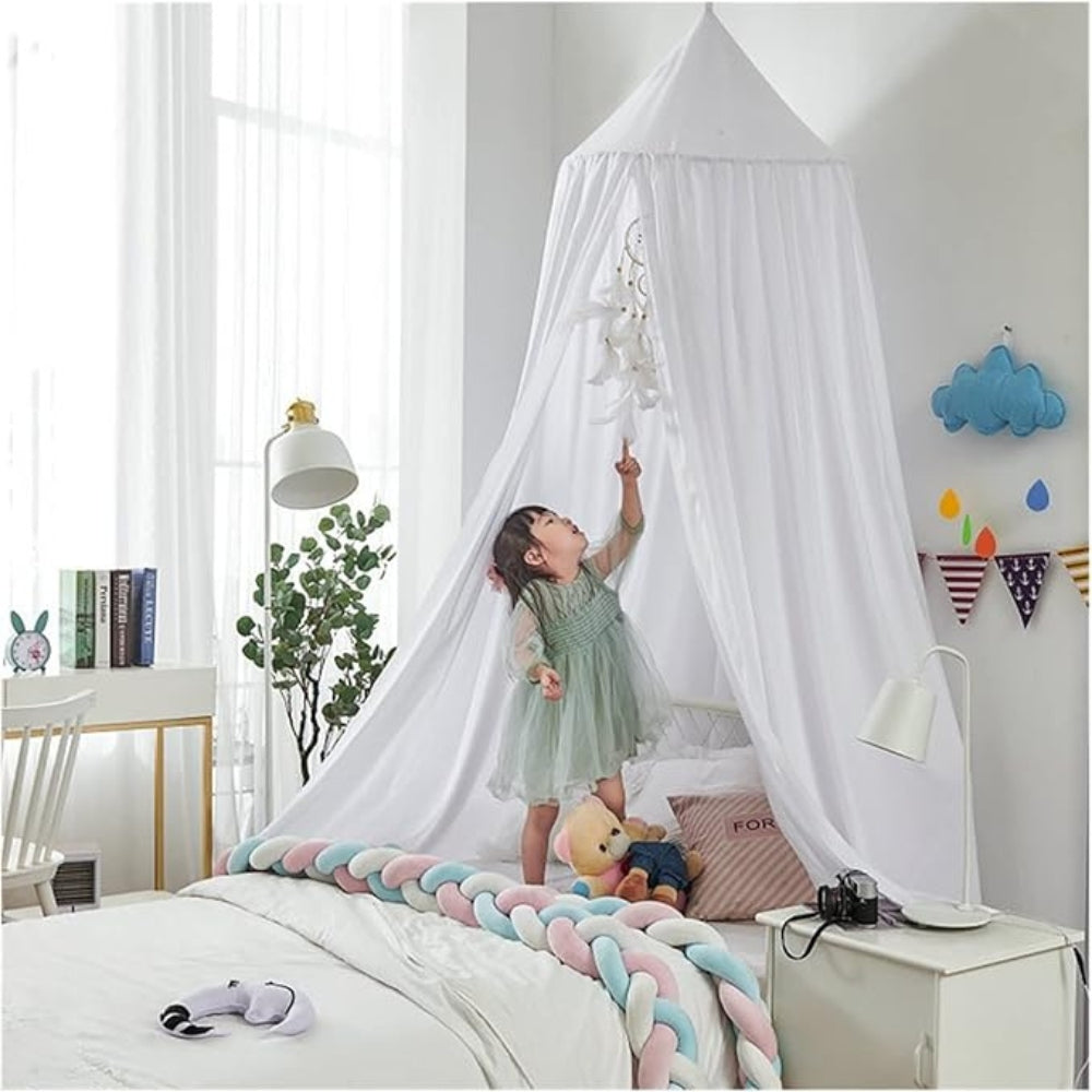 Children’s Microfiber Canopy Reading Nook Tent, 25.5 in Diameter, view 3