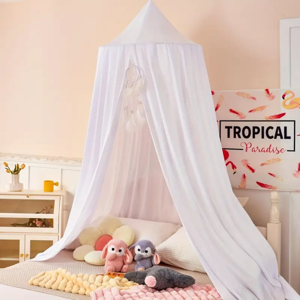 Children’s Microfiber Canopy Reading Nook Tent, 25.5 in Diameter, view 6