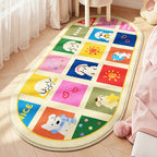 Children's Playful Animal Design Area Rug | Thrascher