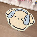 Children's Playful Cat-Shaped Area Mat | Thrascher
