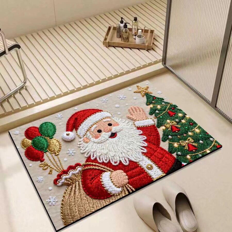 Christmas-Themed Entrance Mat | Thrascher