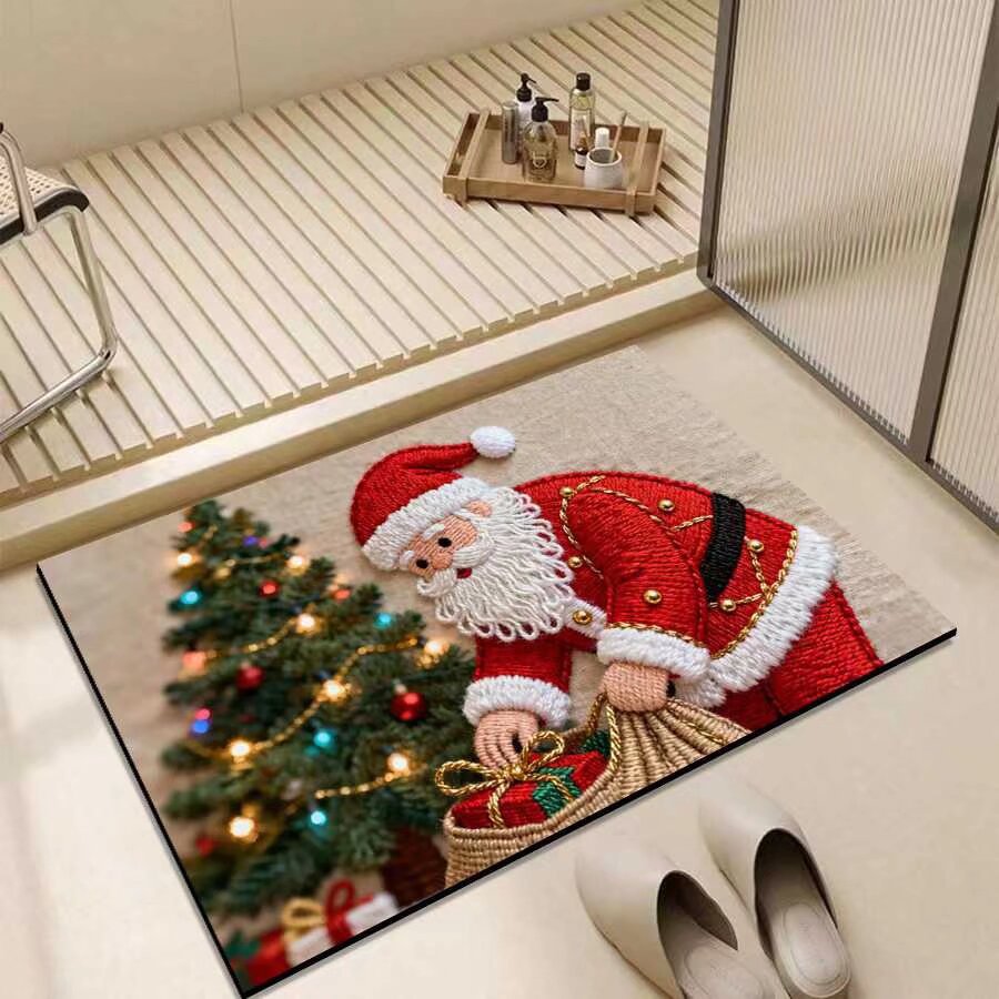 Christmas-Themed Entrance Mat | Thrascher