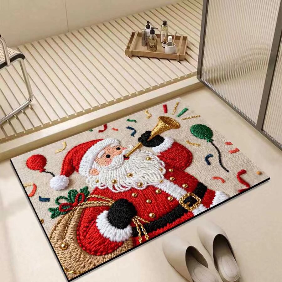 Christmas-Themed Entrance Mat | Thrascher