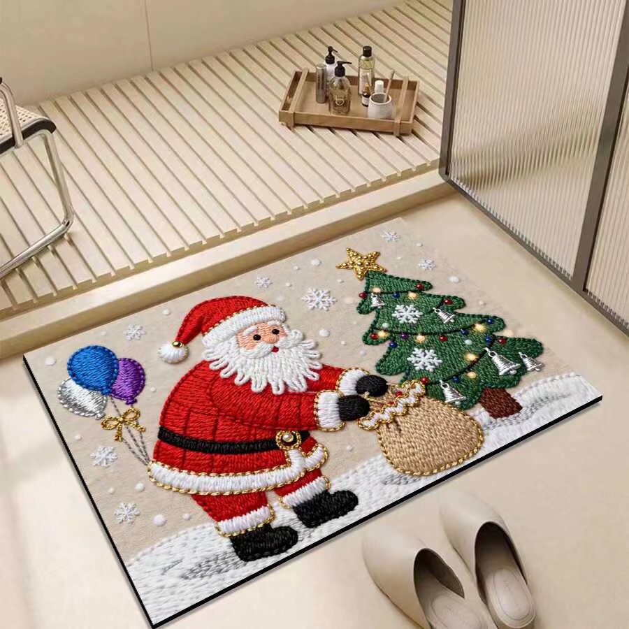 Christmas-Themed Entrance Mat | Thrascher
