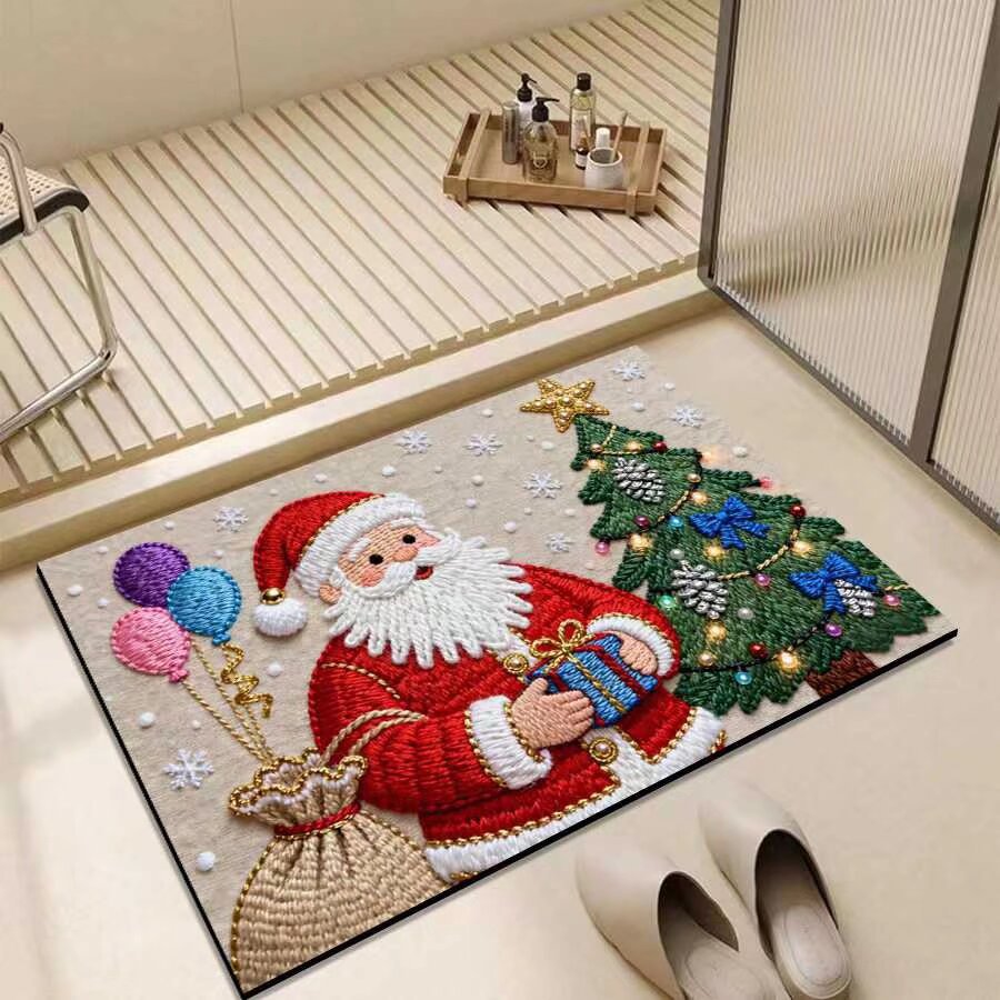Christmas-Themed Entrance Mat | Thrascher