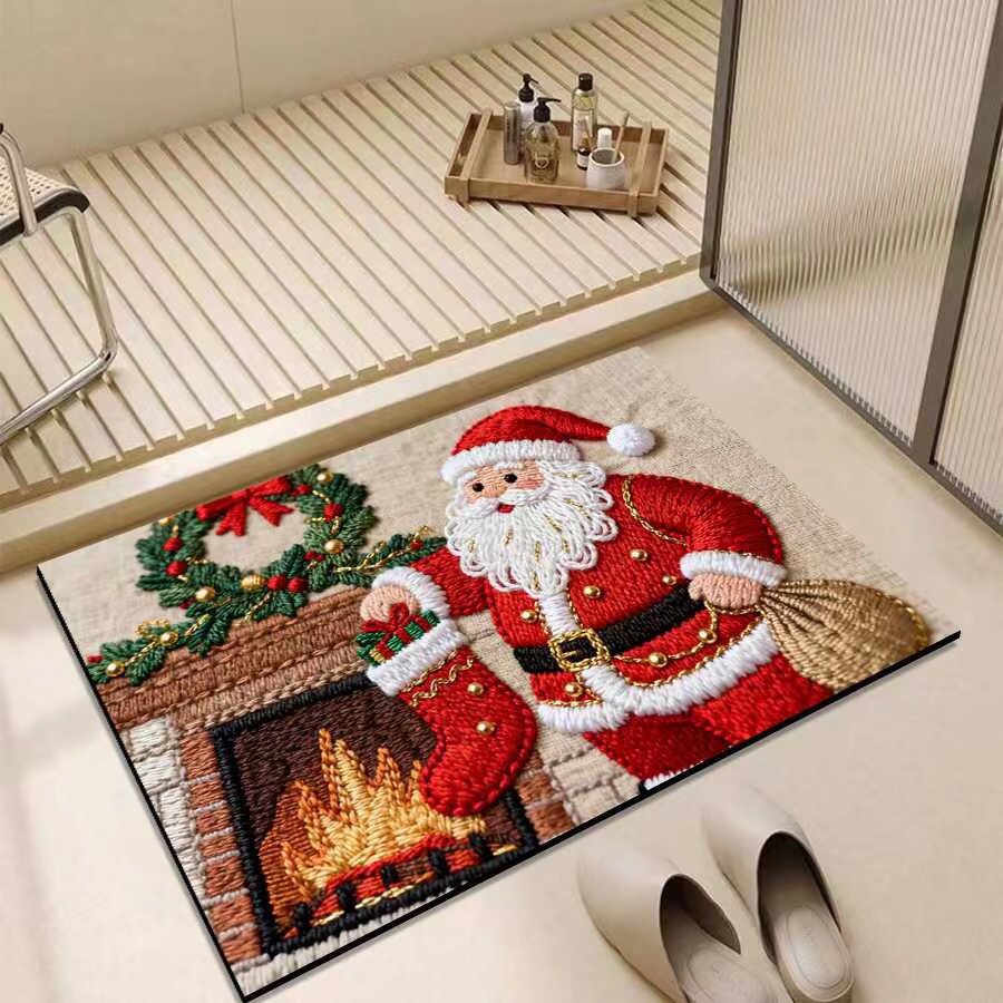 Christmas-Themed Entrance Mat | Thrascher