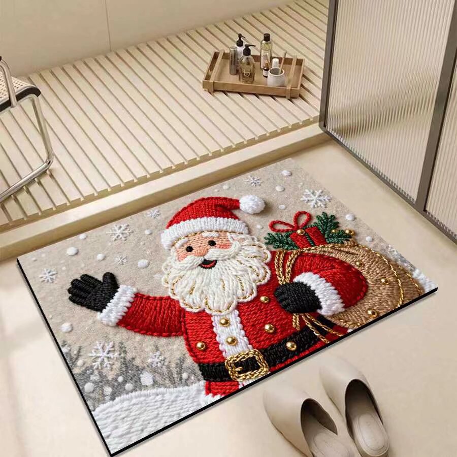 Christmas-Themed Entrance Mat | Thrascher