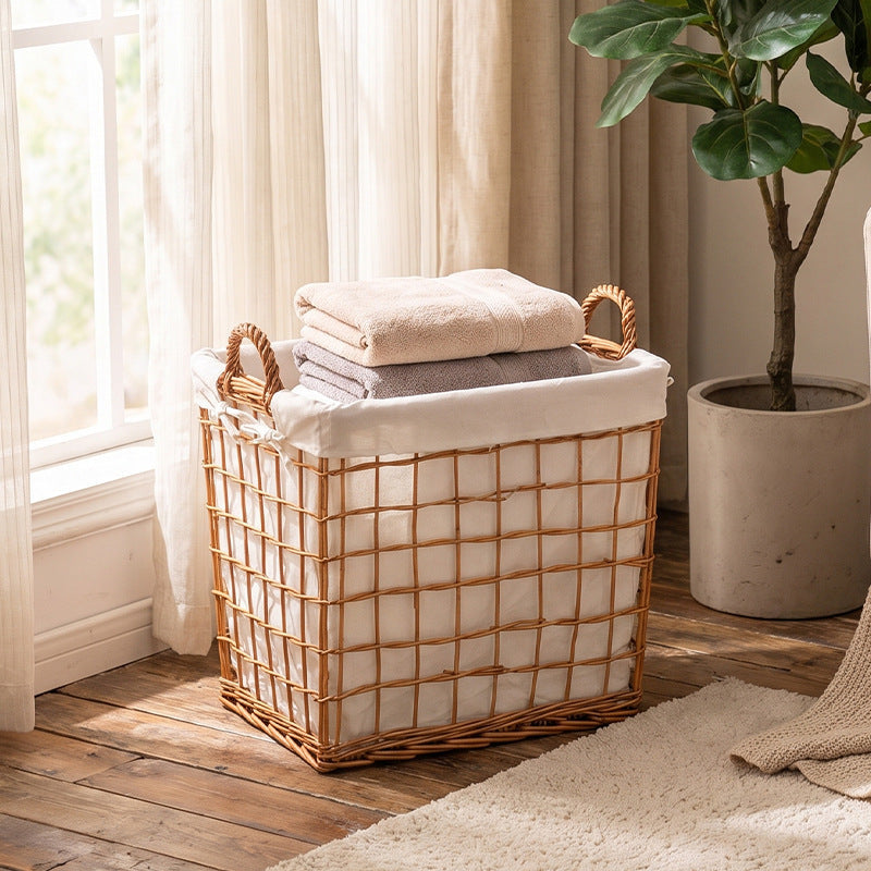 Classic Storage Basket with Removable Fabric Insert | Thrascher