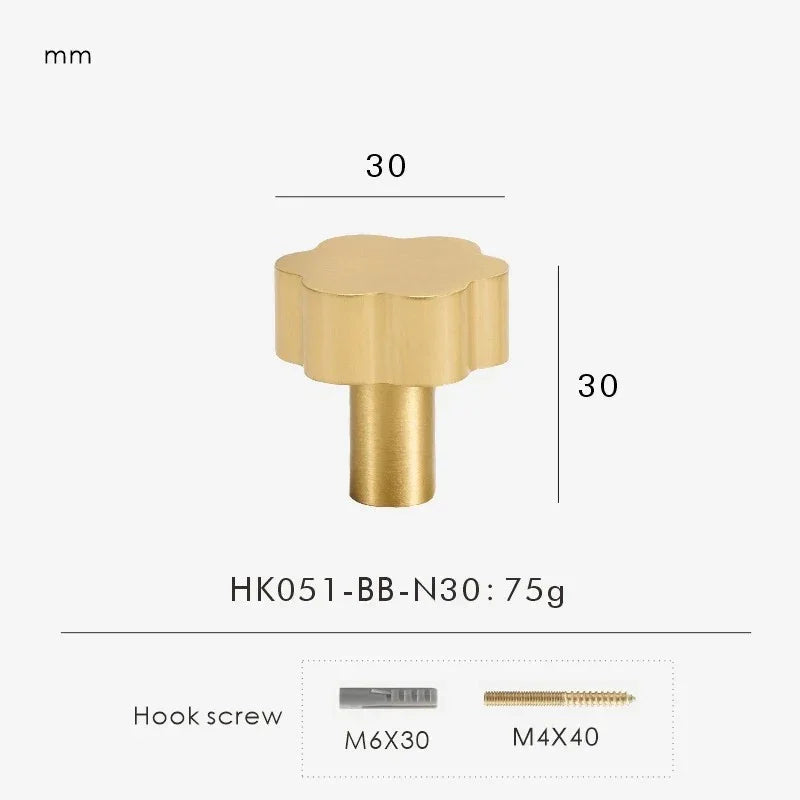 Clylola Brass Furniture Handle