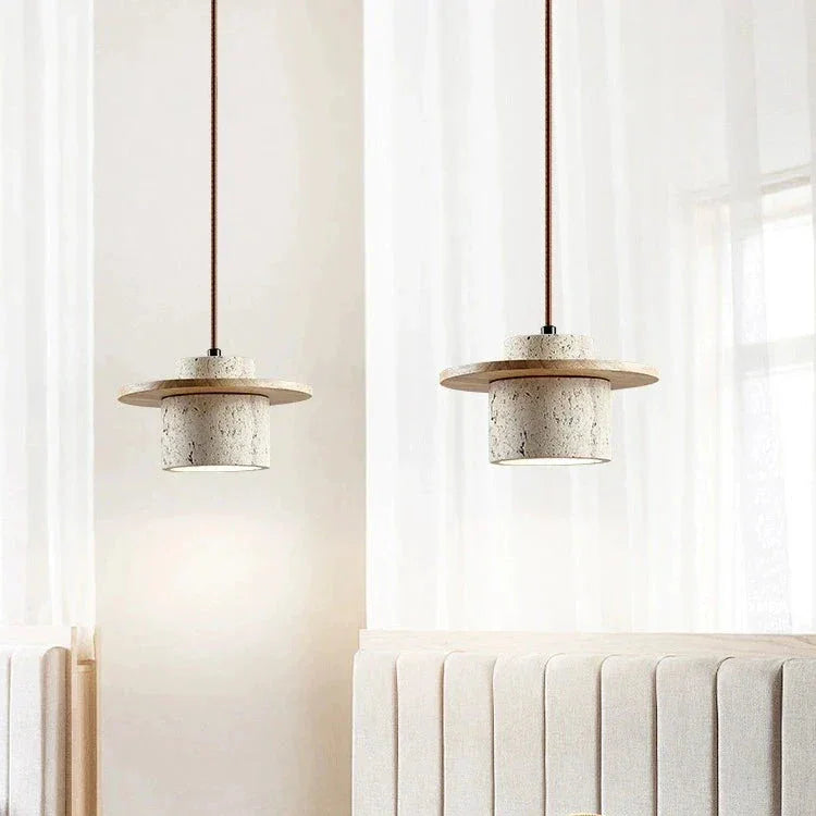 Clylola Travertine Pendant Lamp