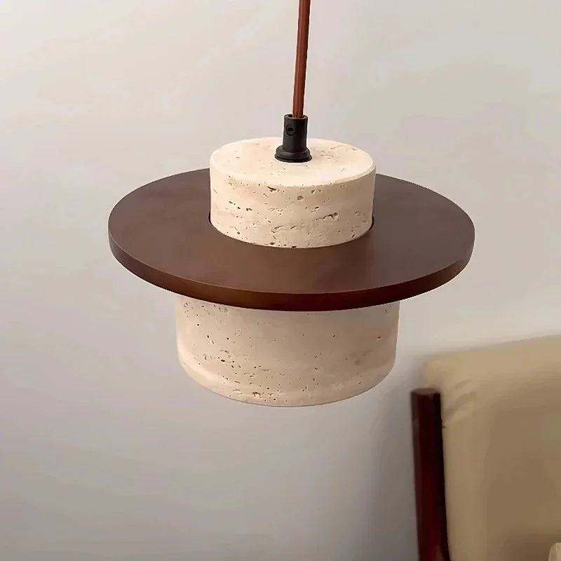 Clylola Travertine Pendant Lamp