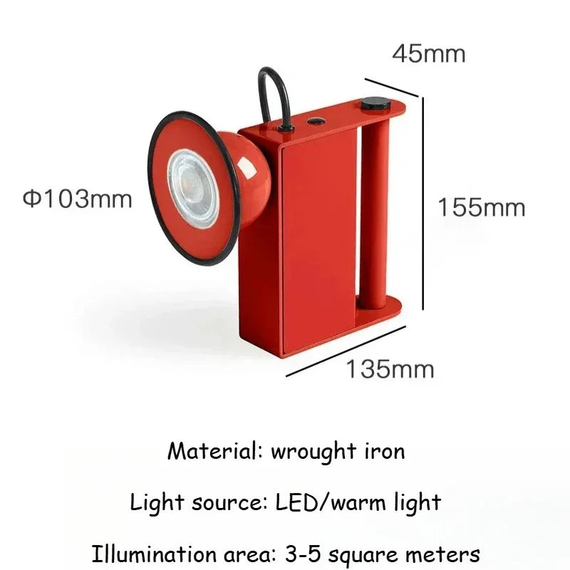 Clyndvia Compact Magnetic Wall Lamp