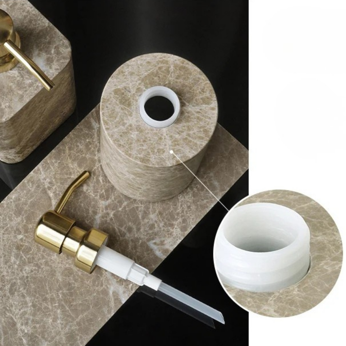 Clystynta Bathroom Accessories Set