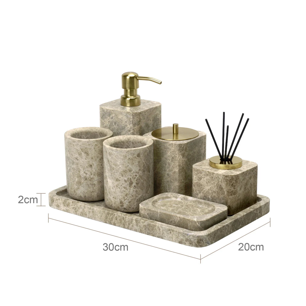 Clystynta Bathroom Accessories Set