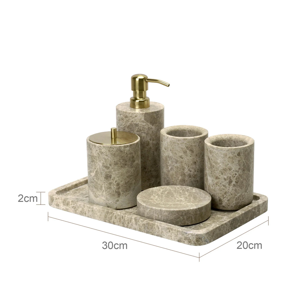 Clystynta Bathroom Accessories Set