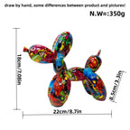 Colorful Balloon Dog Sculpture | Thrascher