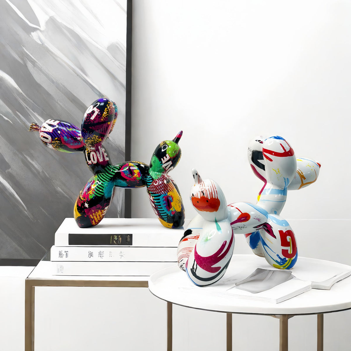 Colorful Balloon Dog Sculpture | Thrascher