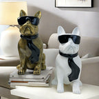 Colorful Bulldog Decoration Figurine made of Resin | Thrascher