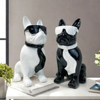 Colorful Bulldog Decoration Figurine made of Resin | Thrascher