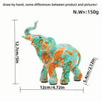 Colorful Elephants Figure | Thrascher