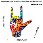 Colorful Hand Sculpture | Thrascher
