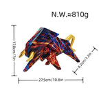 Colorful Lion Figure made of High-Quality Resin | Thrascher