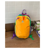 Colorful Water-Resistant School Backpack with Multiple Compartments, view 5