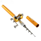 Compact FRP Fishing Rod and Spinning Reel, 21 cm Closed, 97 cm Extended, view 6