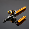 Compact FRP Fishing Rod and Spinning Reel, 21 cm Closed, 97 cm Extended