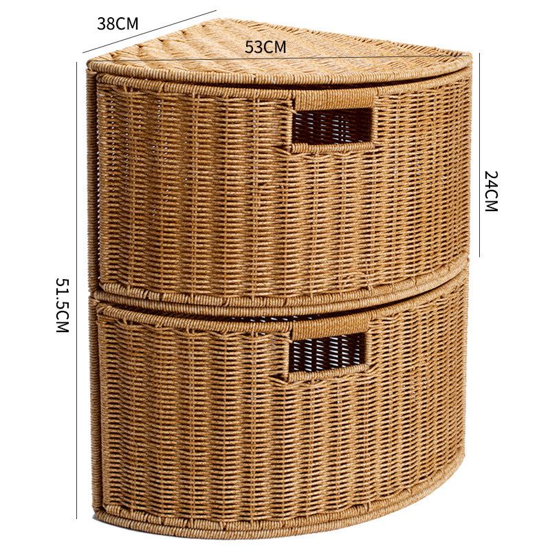 Corner Braided Storage Box | Thrascher