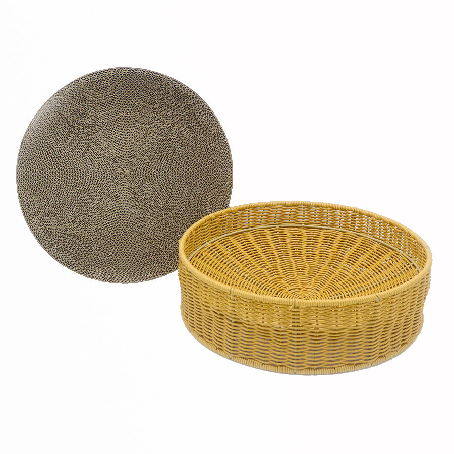 Cozy Cat Basket made of Woven Material | Thrascher
