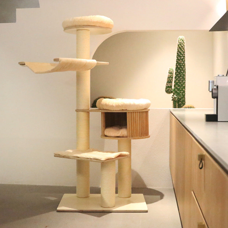Cozy Cat Tree with Multiple Levels | Thrascher